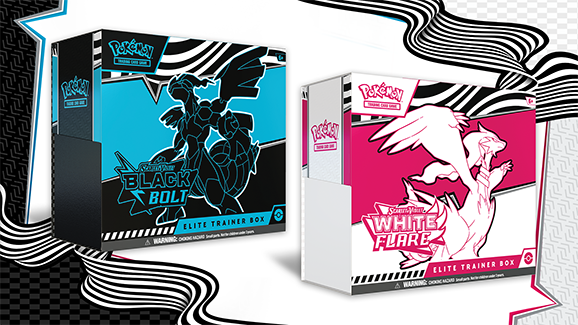 Pokémon TCG: Scarlet & Violet—Black Bolt & White Flare Elite Trainer Box